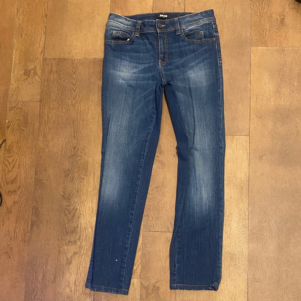 Just Cavalli Dark Blue Skinny Jeans